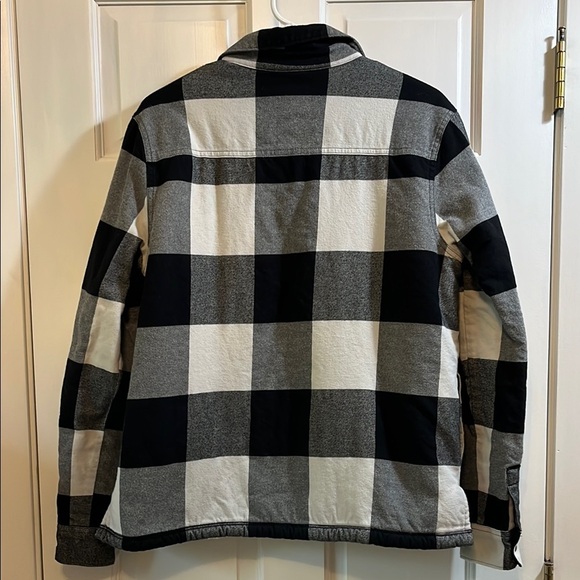 5.11 Tactical Plaid Flannel Sherpa Lined Seth Shirt Jacket - Size Medium - Picture 11 of 15